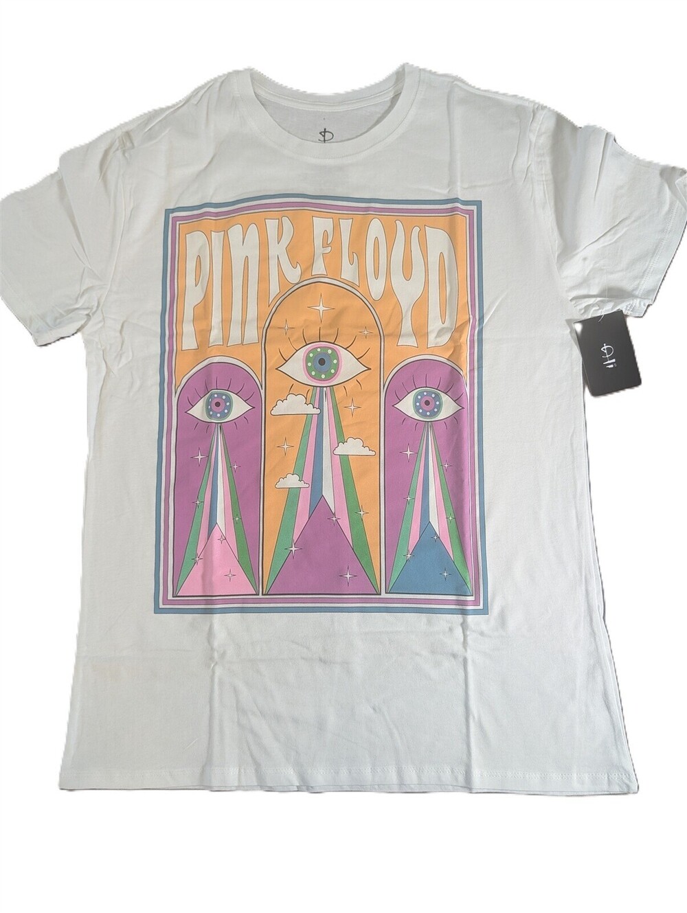 PINK FLOYD | 2024 Psychedelic 3 Eye White T-shirt ~Never Worn~ S M L XL